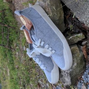 Madden Girl Women's  Dot Lace Up Sneakers in Gray